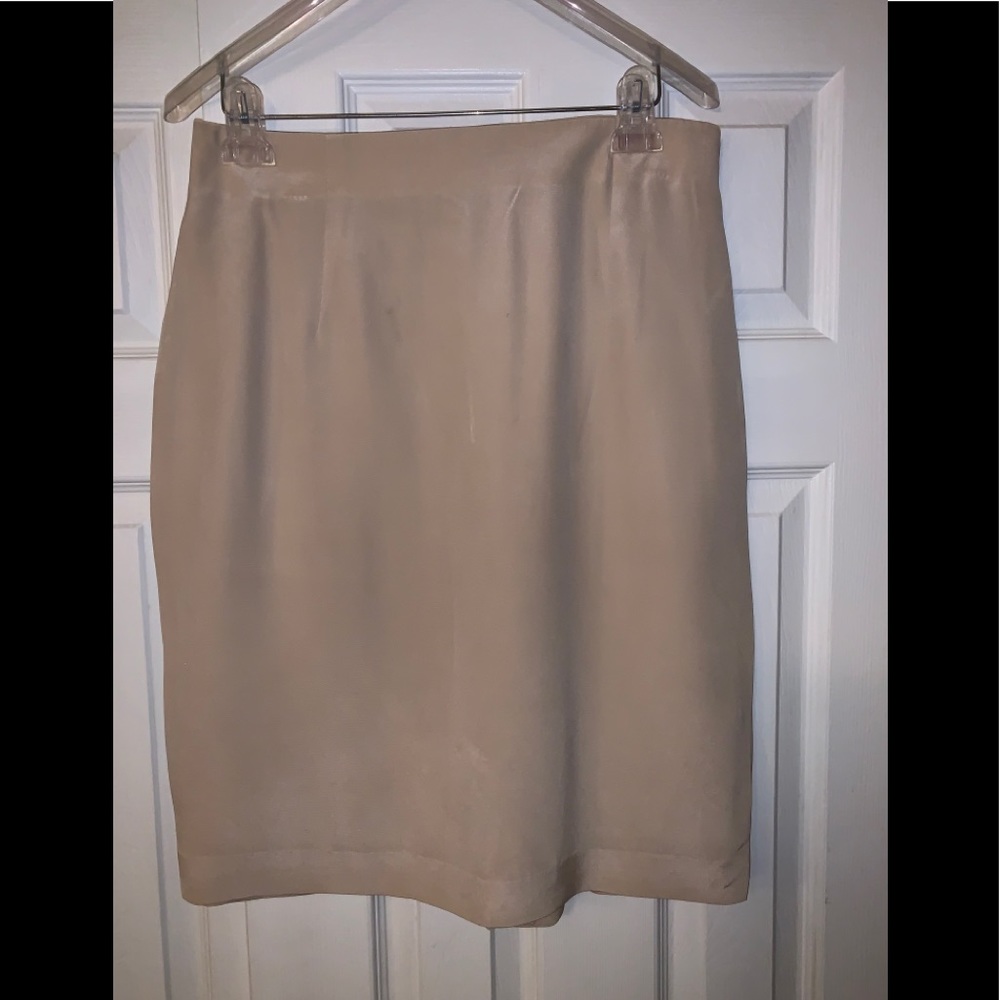 Madison Studio Beige Skirt, Size 14